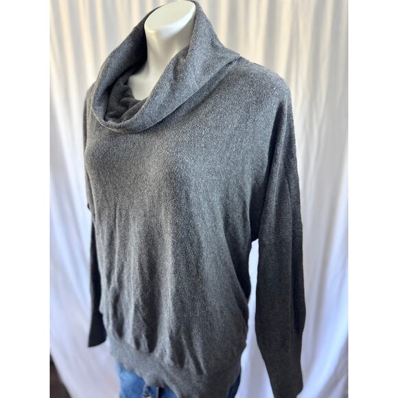 Michael Kors Cowl Neck Sweater – Size XL – Charcoal Gray - Picture 10 of 12